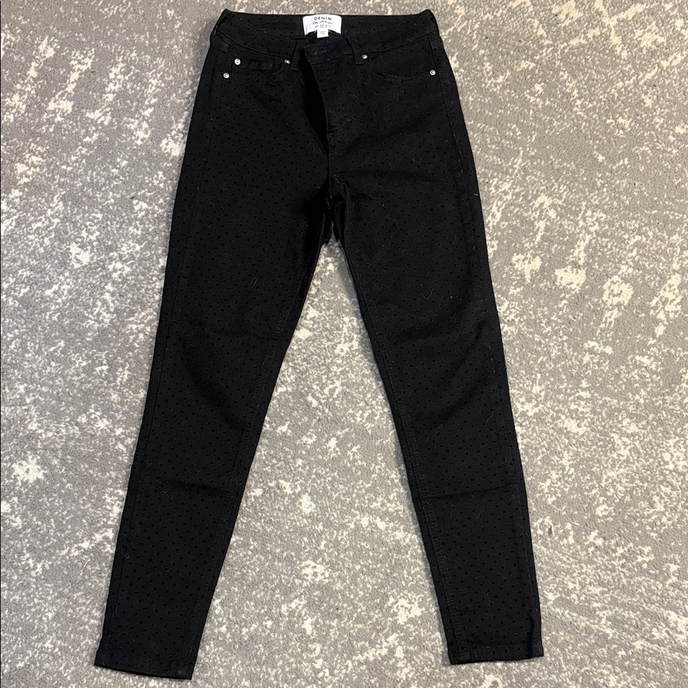 Miss Selfridge Black Women Jeans